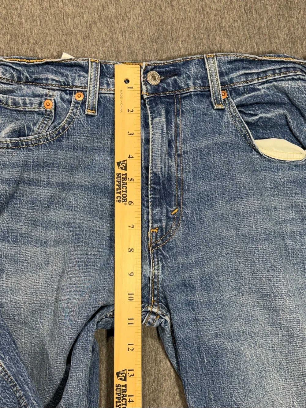 Levi's 527 Jeans Men's 33x30 Medium Slim Bootcut Cowboy Western blue denim